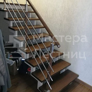 производство лестниц на металлокаркасе